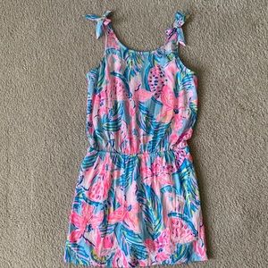 Lily Pulitzer girls size large (8-10) romper